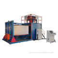 Auto vacuum compress PU foam machine